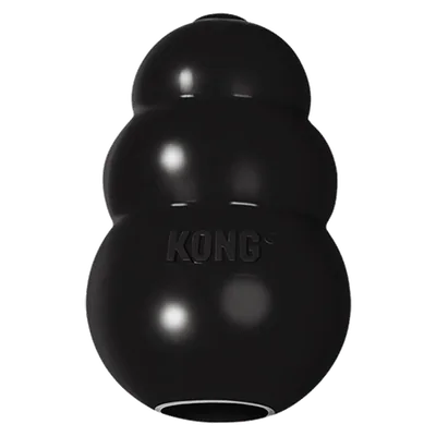 Juguete rellenable KONG Extreme negro de goma dura