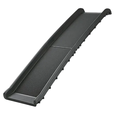 Rampa plegable Trixie Petwalk de plástico negro para perros